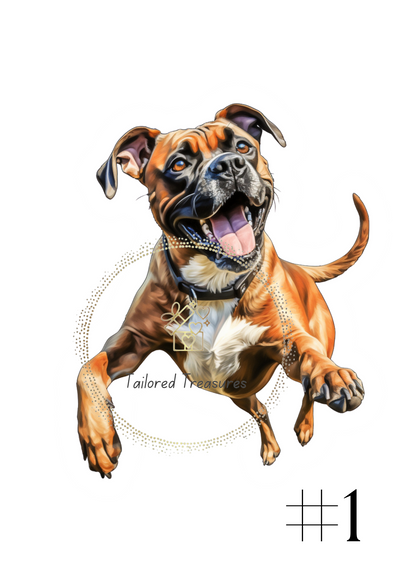Boxer Dog ClipArt