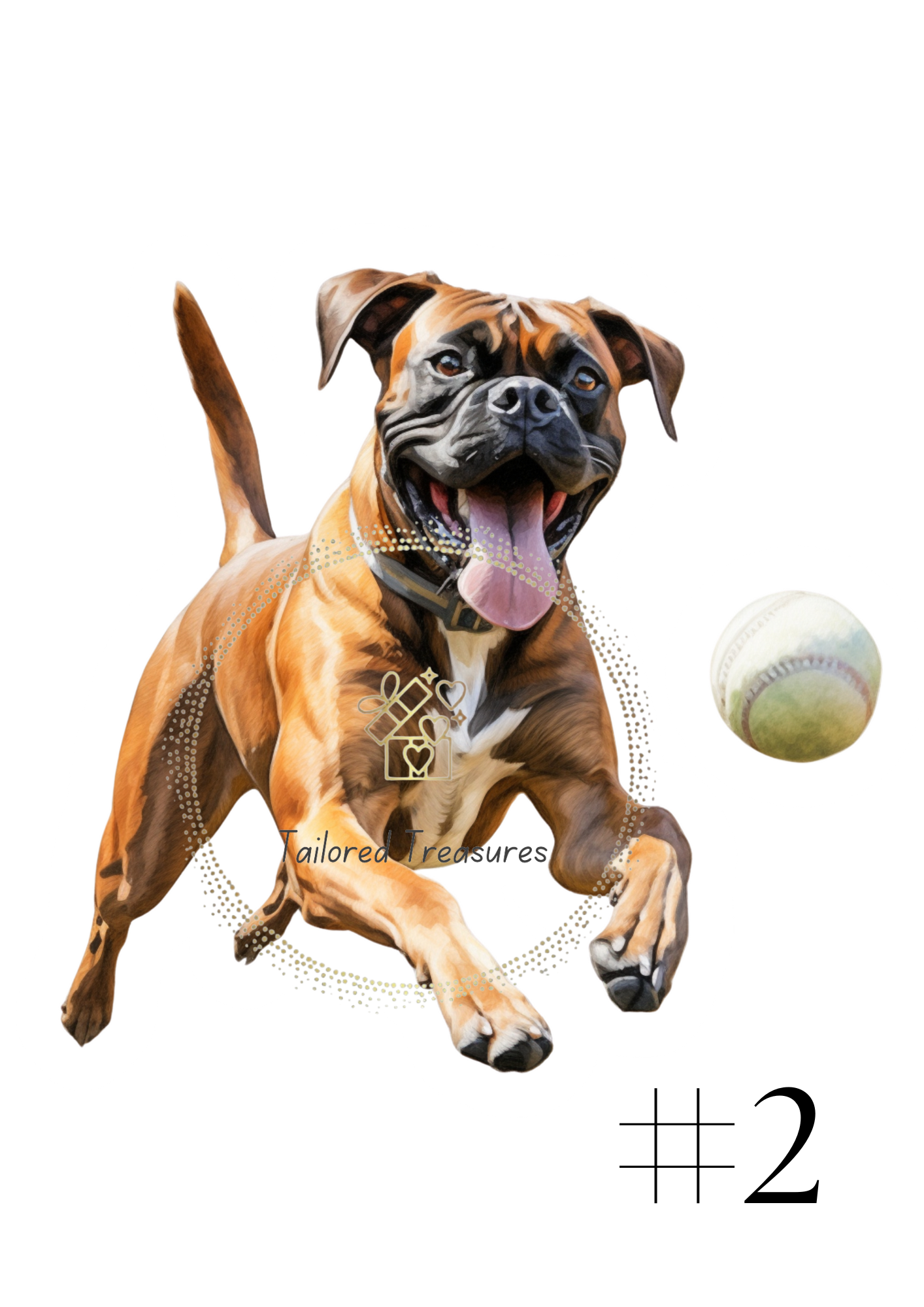 Boxer Dog ClipArt