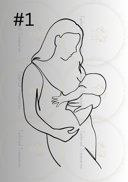 A4 Breast Feeding Prints