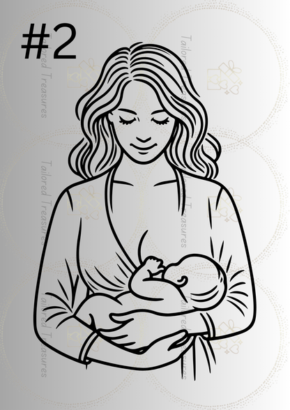 A4 Breast Feeding Prints