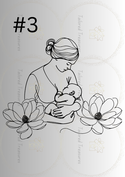 A4 Breast Feeding Prints